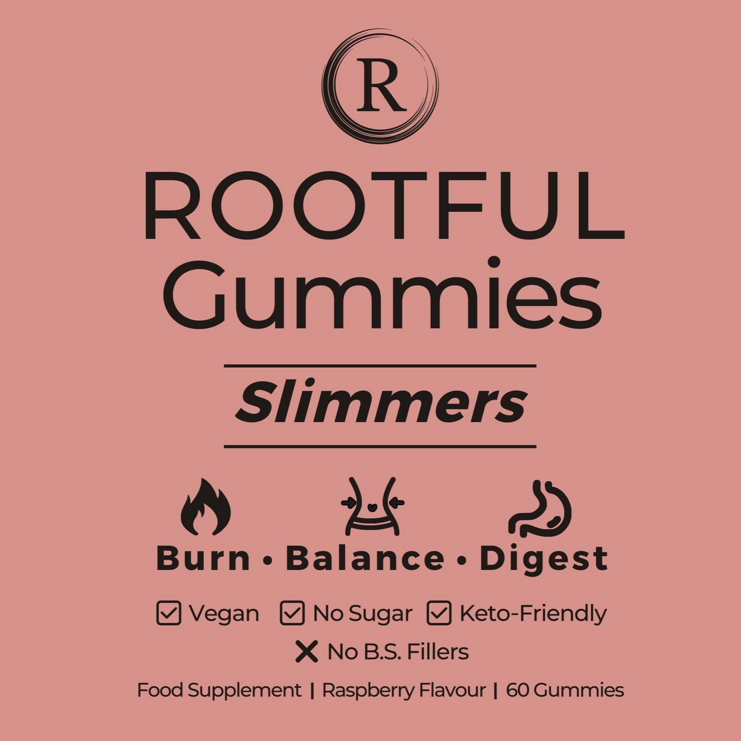 Rootful Slimmers Gummies – Burn, Balance and Digest